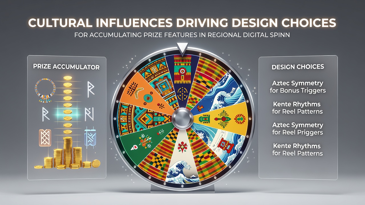 Mobile spinning game interface highlighting localized prize accumulation symbols