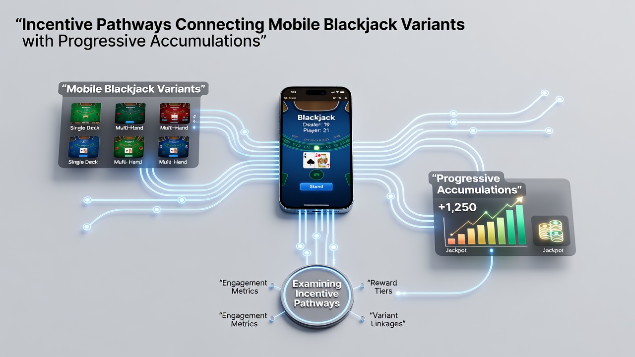 Examining Incentive Pathways Connecting Mobile Blackjack Variants with Progressive Accumulations